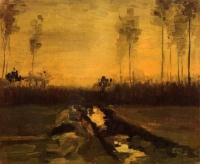 Van Gogh - Paysage à Dusc