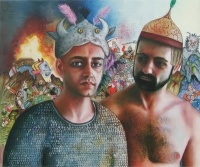 Ferhad et Kamyar by Nazanin Pouyandeh