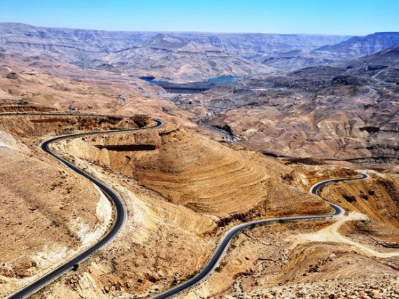 route-des-rois de pétra à wadi-rum