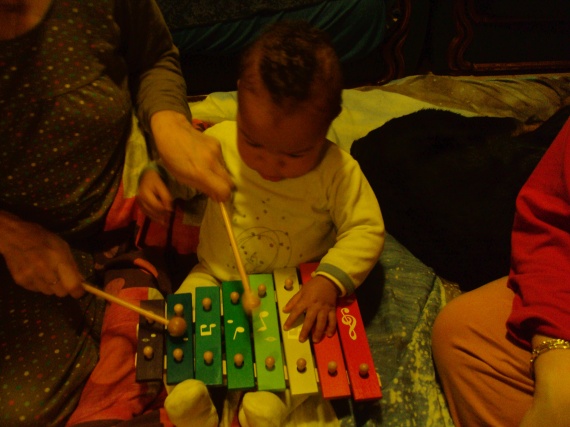maxence et son xylophone