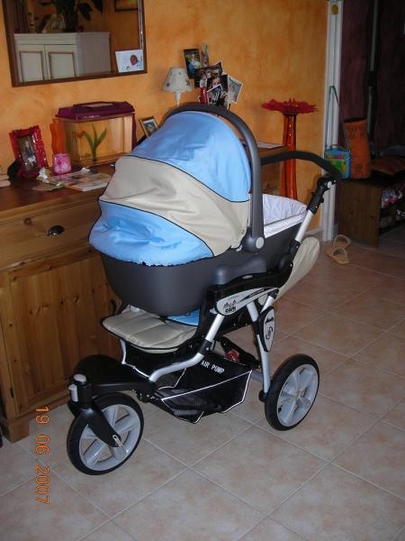 poussette 3 roues cam