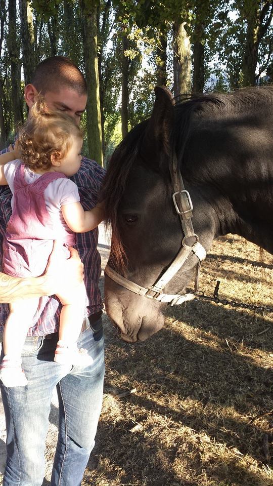 Julia et le cheval