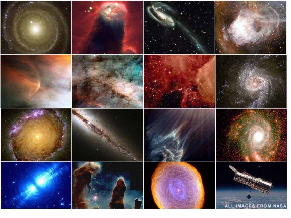 NASA Hubble Space Telescope wallpaper 1024x768