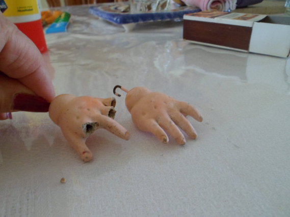 petite main ... préparation pour les doigts