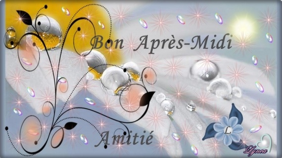BON APRES-MIDI-AMITIE ETOILES