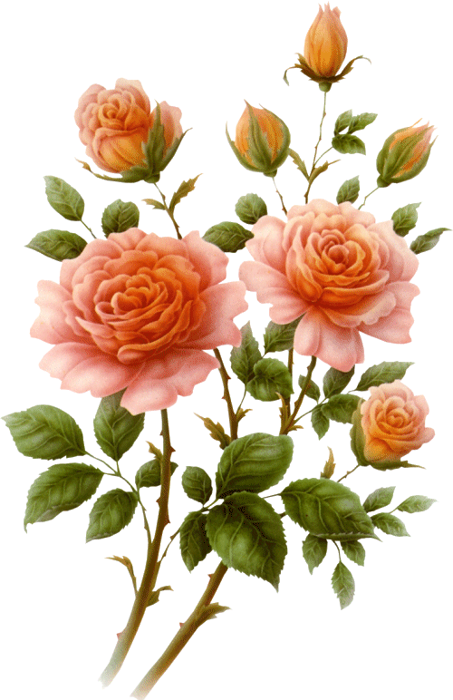 roses en bouquet