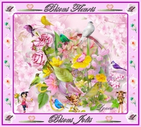 bisous fleuris-bisous jolis-lynea