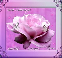 Bon Courage-Amitié, Bisous de Lynea