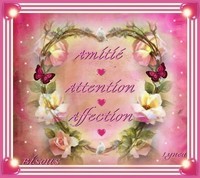 Amitié-Attention-Affection-Bisous de Lynea