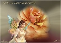 Belle et Heureuse Soirée la Rose-Bisous de Lynea