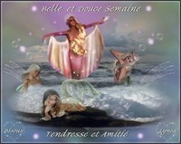 Belle et Douce Semaine-Tendresse-Amitié et bisous de Lynea