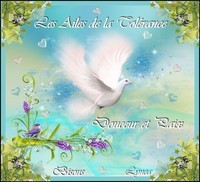 Les ailes de la Tolérance-Douceur et paix-Bisous de Lynea