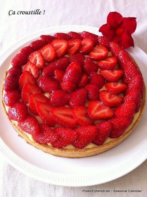 tarte fraise....