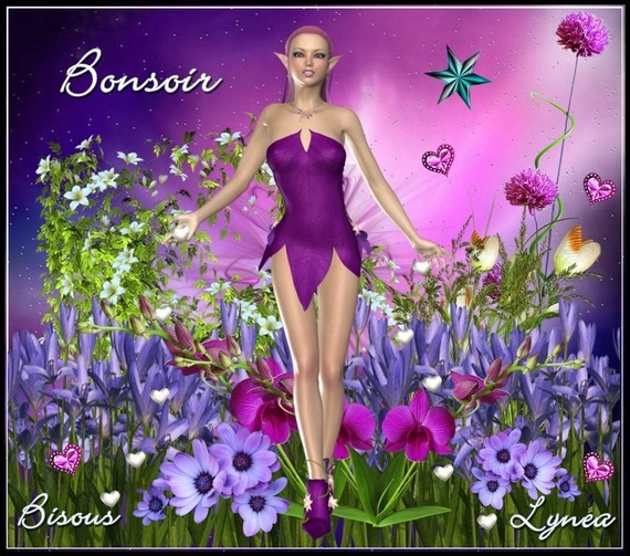 Bonsoir bisous -Lynea