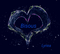 bisous bleu Lynea