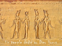 Edfou, dédié au dieu Horus