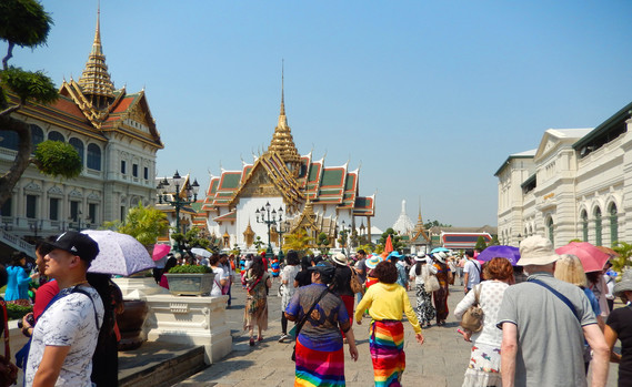 Le grand palais à Bangkok