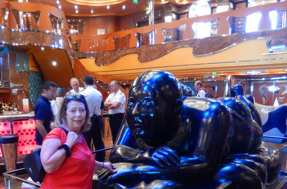 statue de Botero qui trone
