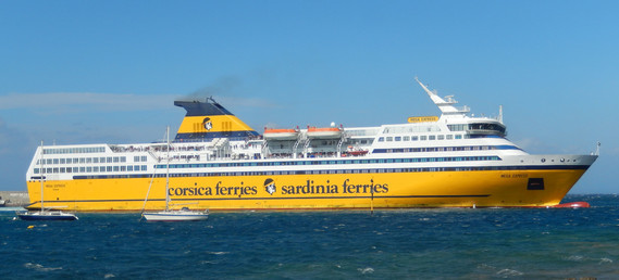 Le Corsica Ferry que nous avons pris