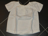 monoprix blouse lin bio 6a