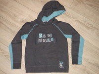 2€ NKY TS capuche gris turquoise 10a