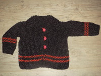 gilet tricoté main 3a
