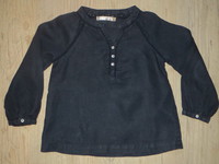 CFK blouse lin marine 5a