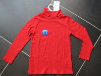 2€50 tex sous-pull rouge 5a