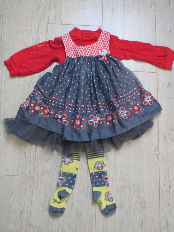 marese black & roses ens robe ss pull coll 12m