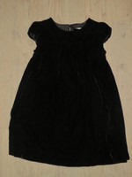 CFK robe velours noir 6a