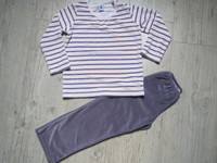 petit bateau pyjama violet 5a