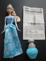 mattel °reine des neiges° poupée Elsa change de couleur avec eau chaude-froide