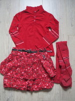 LCDP °chaperon rouge° 6a jupe ts coll offert recousus