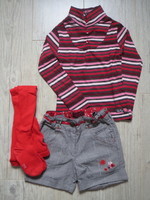 LCDP °chaperon rouge ° 6a short ss-pull coll rouge