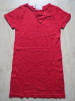 H&M robe pailletée rouge 110-116 7a