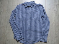 cyrillus chemise rayée bleue 16a