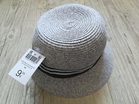 okaidi chapeau papier gris 54