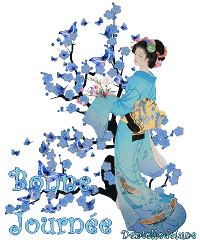 bonnejourne geisha bleue