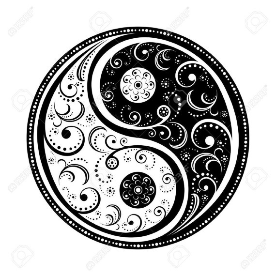 Yin-Yang-symbole-