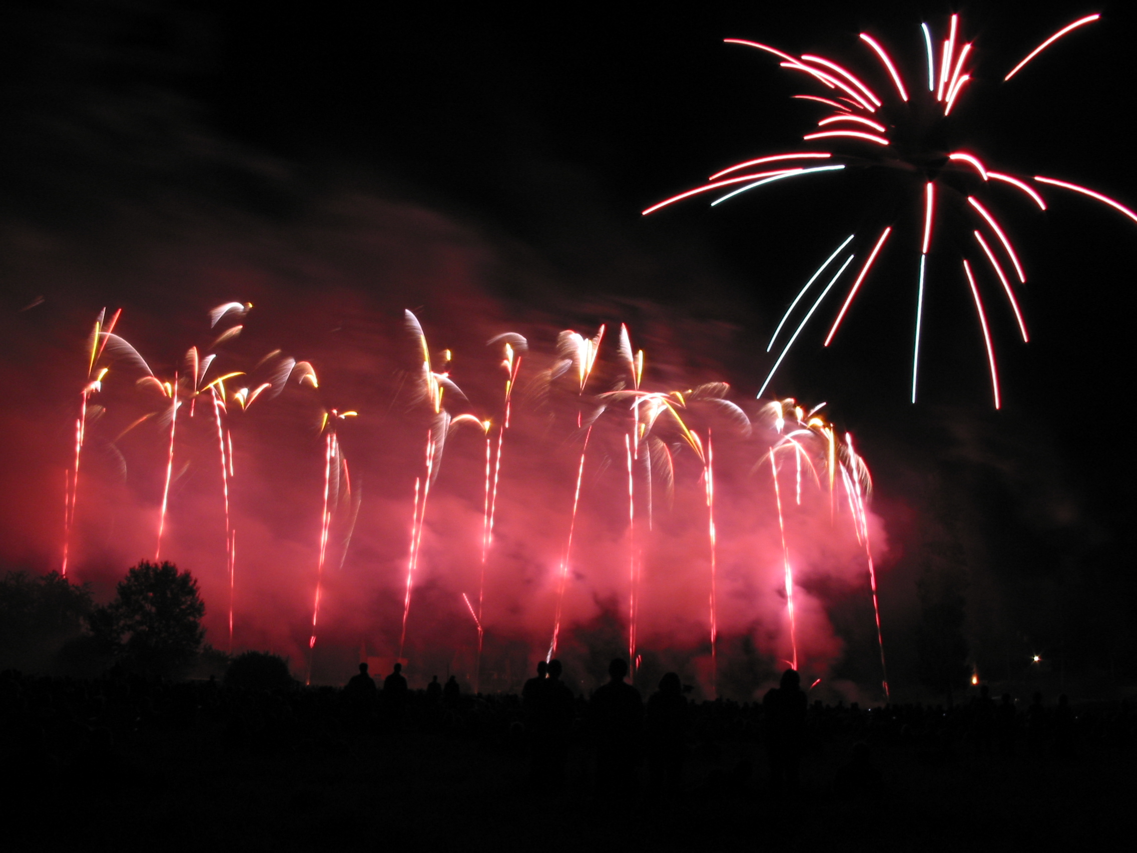 Rogny Les 7 écluses Feu D Artifice