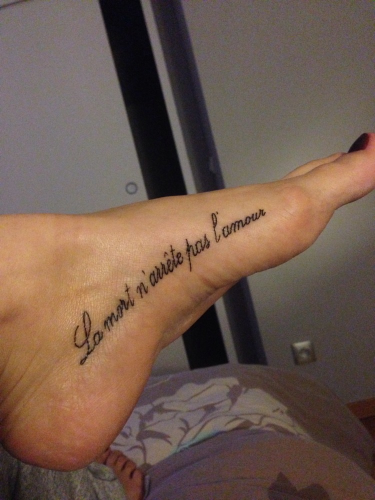 Télécharger gratuitement Images Phrase Tatouage Deces Maman dernière salutations