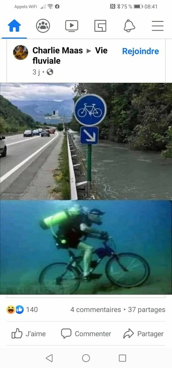 Vélo aqua