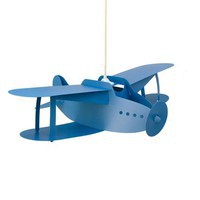 Suspension avion bleu -- 15€
