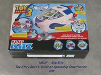 1 NEUF -- Klip Kitz Toy Story Buzz L'éclair et Spaceship Construction -- 20€