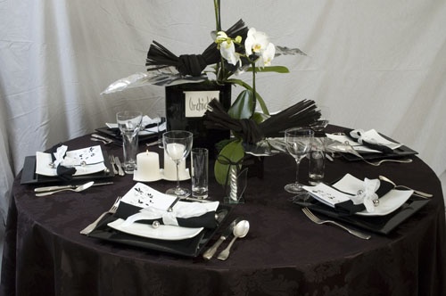 Mariage Le 1 09 2012 Theme Noir Et Blanc Robe Trouvee Et Bb2