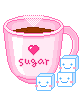 café et sucre