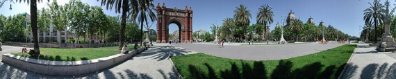 Barcelona Arc de triomphe
