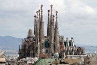 Barcelone SagradaFamilia tour de la Vierge