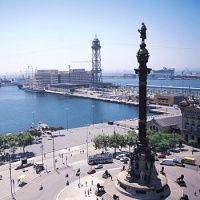 Barcelona le vieux port