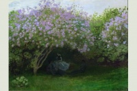 Les lilas par temps gris-1872